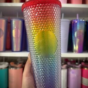 Starbucks Rainbow Studded Tumbler